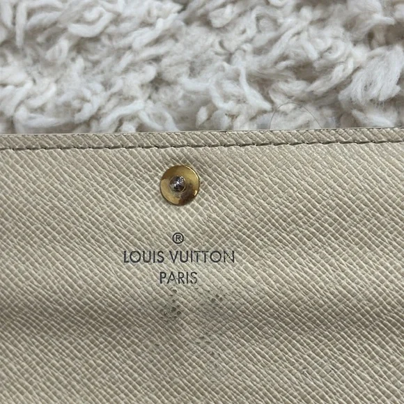Louis‎ Vuitton Damier Azur SarahWallet White women’s - Picture 11 of 15